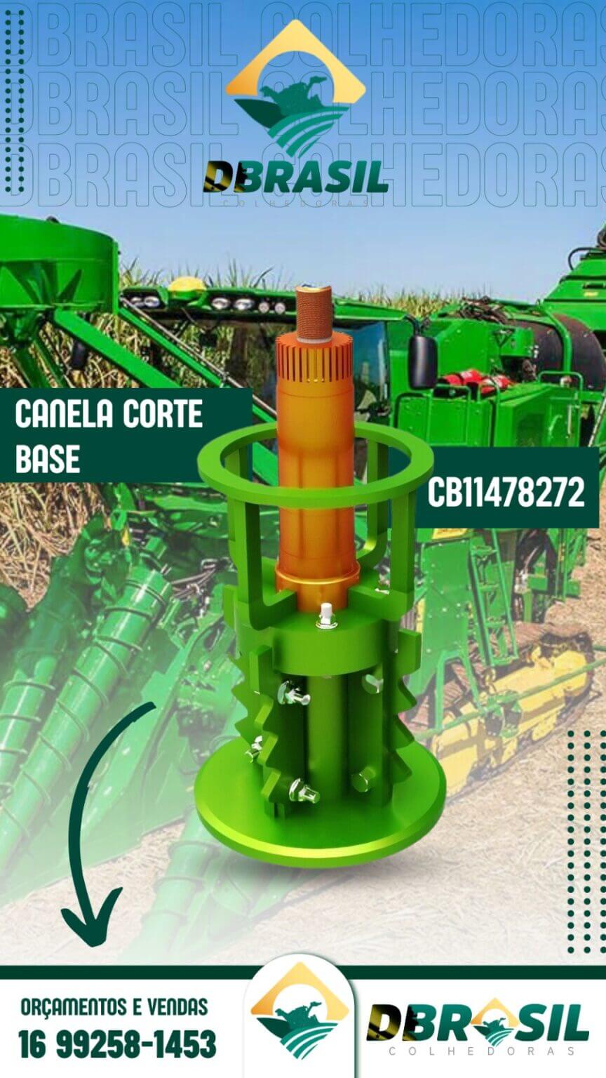 Canela do corte de Base