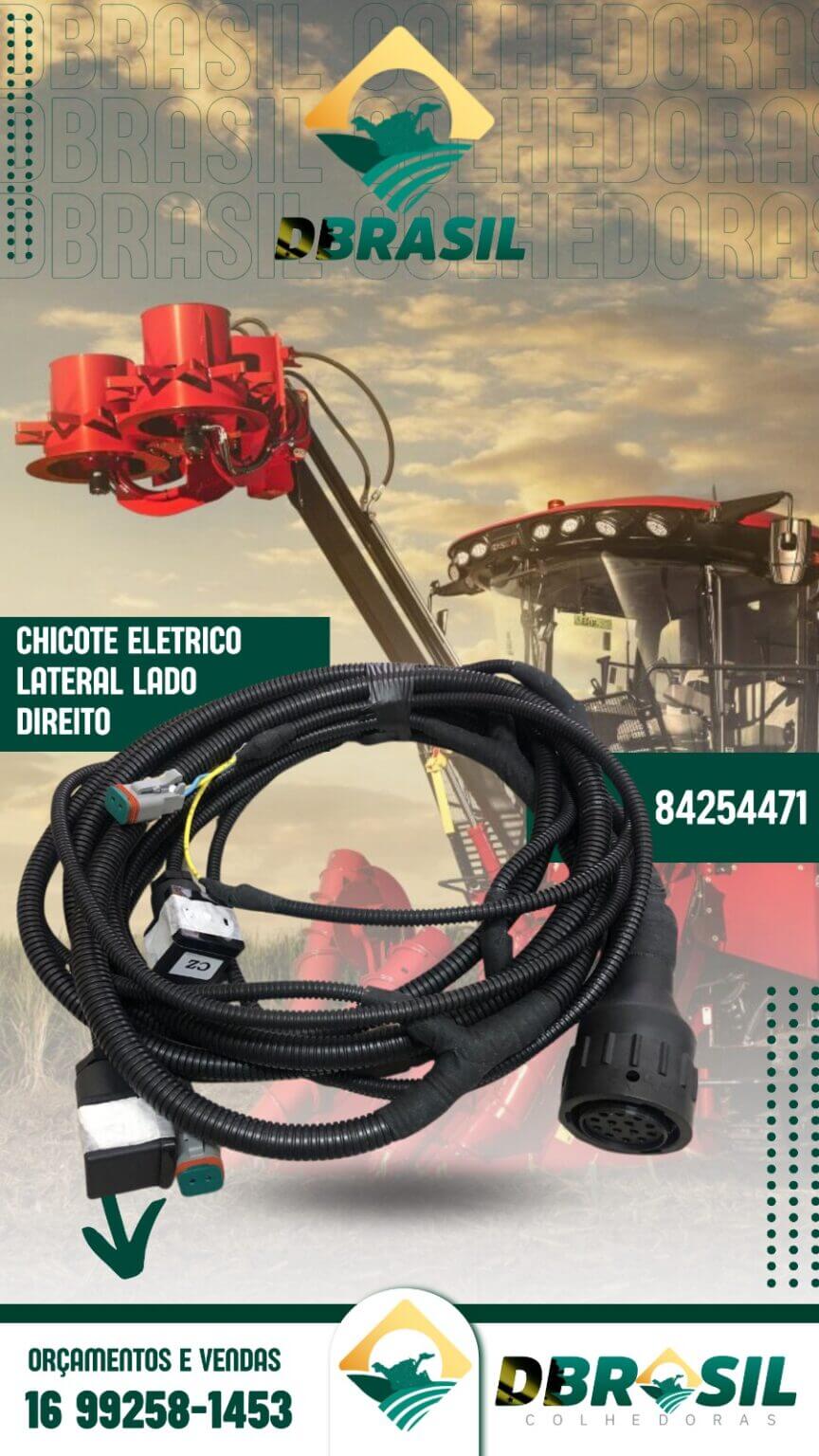 Chicote Elétrico Lateral - Lado Direito