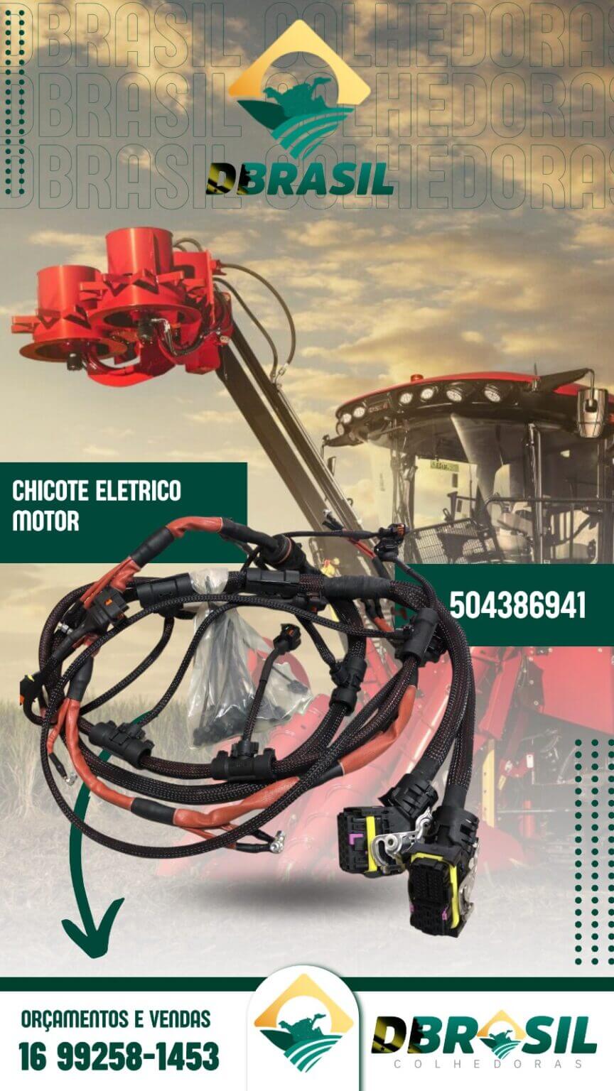 Chicote elétrico Motor